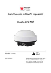 Muller Elektronik DGPS A101 Instrucciones De Instalación Y  Operación