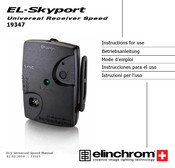 Elinchrom EL-Skyport 19347 Instrucciones Para El Uso