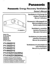 Panasonic FY-350ZDY2 Manual De Propietario