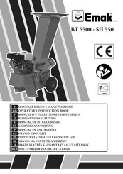 EMAK SH 550 Manual De Instrucciones