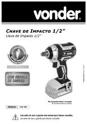 vonder ICIV 1807 Manual De Instrucciones