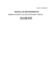 YAMADA NDP-25-PP Serie Manual De Mantenimiento