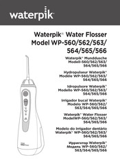 Waterpik WP-565 Manual Del Usuario