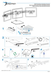 Ergotron DS100 Instrucciones De Montaje