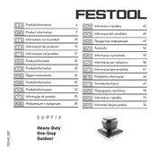 Festool One-Step Manual De Uso