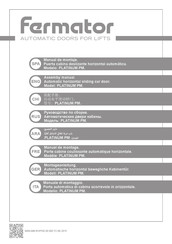 Fermator PLATINUM PM Manual De Montaje