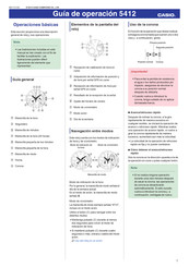 Casio 5412 Manual Del Usuario