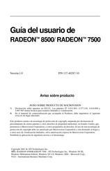 ATI RADEON 7500 Guia Del Usuario