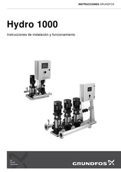 Grundfos Hydro 1000 Instrucciones De Instalación Y Funcionamiento