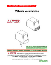 lancer LEV Manual De Mantenimiento