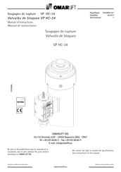 OmarLift VP HC-34 Manual De Instrucciones