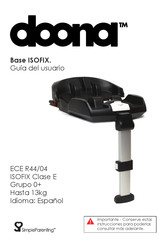 doona ISOFIX Guia Del Usuario