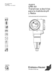 Endress+Hauser mypro CPM 431 Instrucciones De Funcionamiento