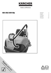 Kärcher KM 100/100 R Bp Manual De Instrucciones