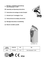 Karibu 56391 Instrucciones De Montaje Y De Servicio