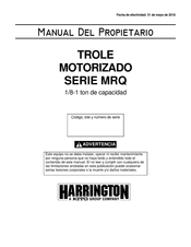 KITO Harrington MRQ Serie Manual Del Propietário