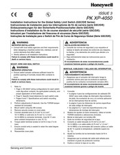 Honeywell GSC/D/E Instrucciones De Instalación