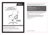 Fabric supports up to 250lb Manual De Instrucciones