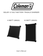 Coleman 58022 Manual De Usuario