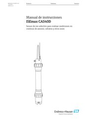 Endress ISEmax CAS40D Manual De Instrucciones