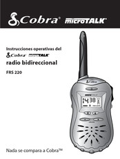 Cobra MicroTalk FRS 220 Instrucciones Operativas