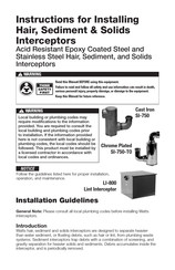 Watts SI-750-TO Instrucciones De Instalación