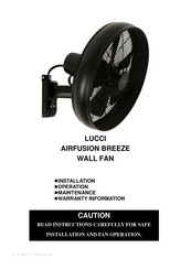 LUCCI AIRFUSION BREEZE Manual De Instrucciones