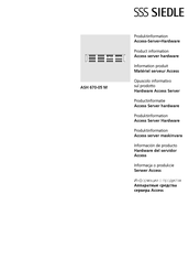 SSS Siedle ASH 670-05 M Manual Del Usuario