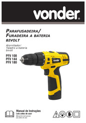 vonder PFV 108 Manual De Instrucciones