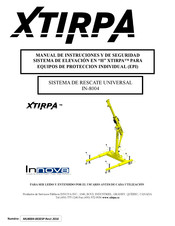 Innova XTIRPA IN-8004 Manual De Instrucciones Y De Seguridad