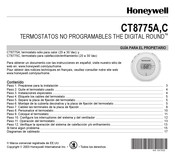 Honeywell THE DIGITAL ROUND CT8775A Guía Para El Propietario