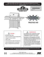 Napoleon PRESTIGE 450 Manual De Instrucciones