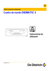 De Dietrich DIEMATIC 3 Instrucciones De Utilizacion