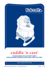 Kolcraft Cuddle 'N Care Manual De Instrucciones