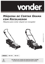 vonder MGV 1000 Manual De Instrucciones