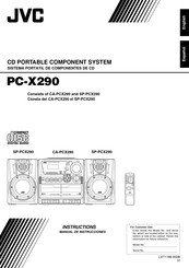 JVC CA-PCX290 Manual De Instrucciones