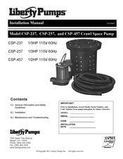 Liberty Pumps CSP-457 Manual De Instalación