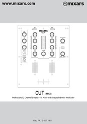 mixars CUT Manual De Instrucciones