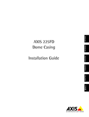 Axis 225FD Guia De Instalacion