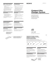 Sony CDX-52RF Instalación / Conexiones