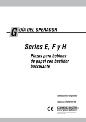 cascade corporation E Serie Guía Del Operador