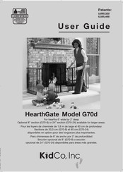 Kidco HearthGate G70d Manual De Usuario