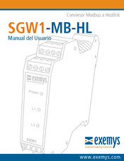 exemys SGW1-MB-HL Manual Del Usuario