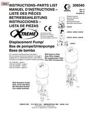 Graco Xtreme 250cc 1045 Instrucciones - Lista De Piezas