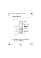 Motorola V360 Manual De Instrucciones