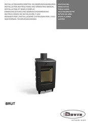 Dovre BRUT Instrucciones De Instalacion Y Uso