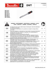 Desoutter DWT 50 10 Instrucciones De Utilizacion