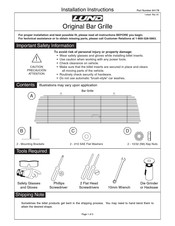 LUND 84178 Instrucciones De Instalación