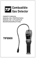 TIF 8900 Manual Del Proprietário