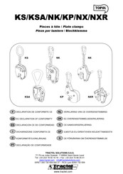 Tractel NK Manual Del Usario